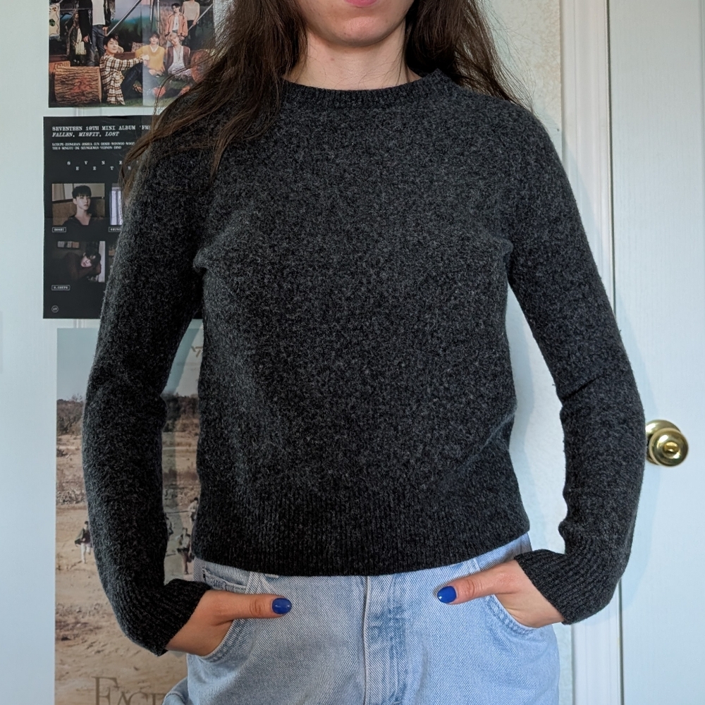 J. Crew Charcoal Women's Sweater